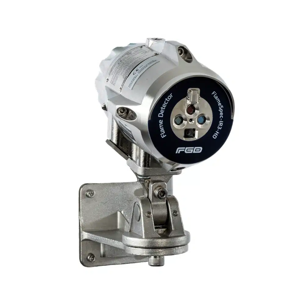 Triple IR Hydrocarbon Flame Detector with HD Camera