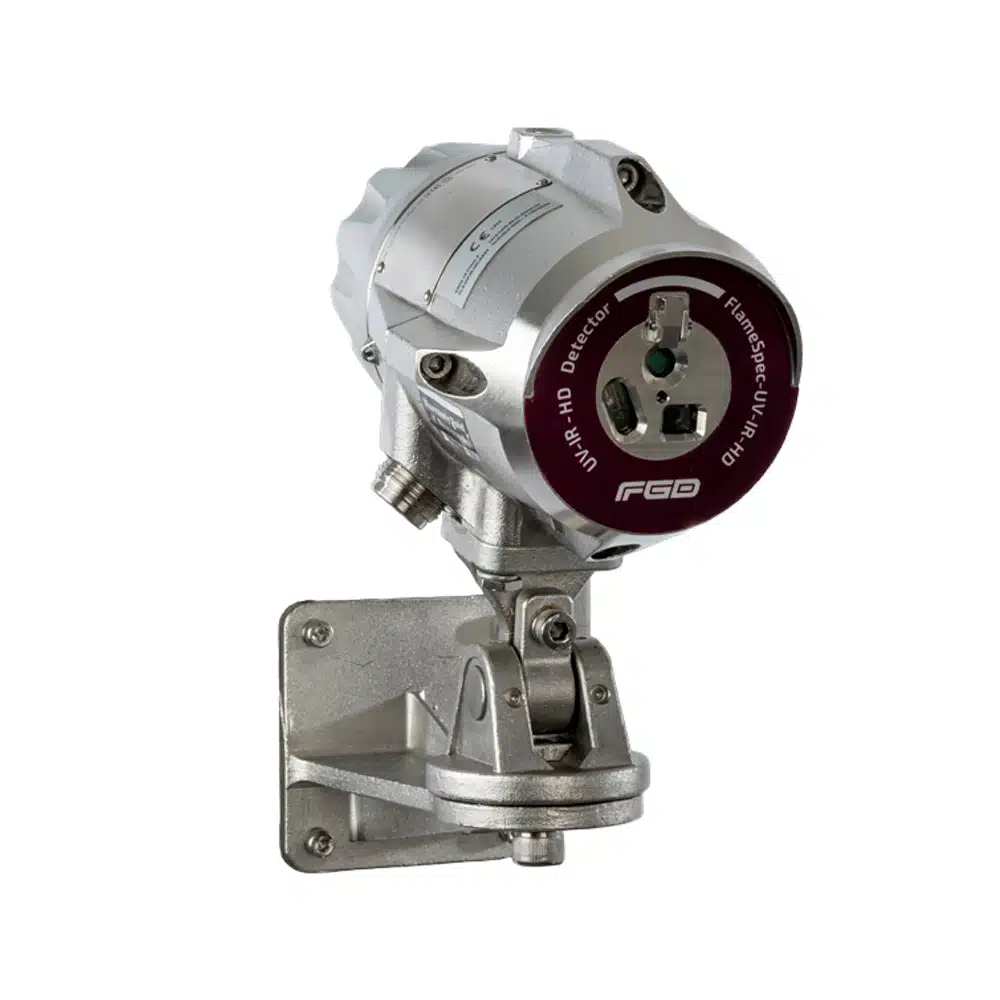 UV-IR Flame Detector with HD Camera